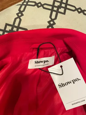 Showpo Red Two-Piece Blazer and Pant Set thumbnail 5