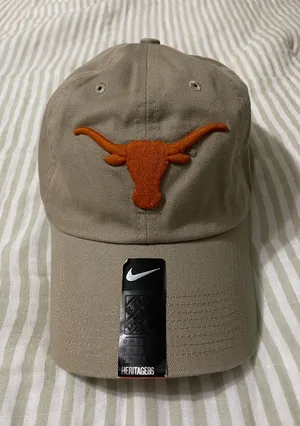 New Nike Heritage86 Unisex Texas Longhorns UT Campus University Cap Hat Cotton thumbnail 1