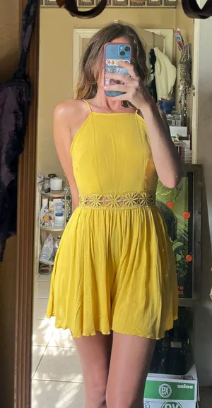 Yellow Romper thumbnail 1