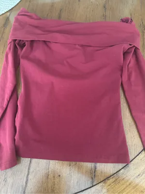 Abercrombie & Fitch Off-Shoulder Foldover Top thumbnail 3