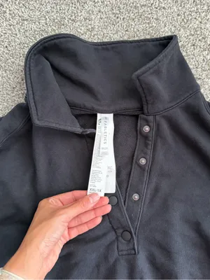 Fabletics Year Round Terry Snap Front Sweatshirt XXL/1X Athleisure thumbnail 7
