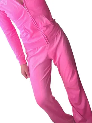 Hard Candy Hot Pink Velour Pants thumbnail 5