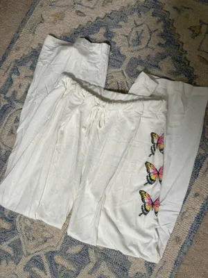 Vintage Havana White casual pants thumbnail 1