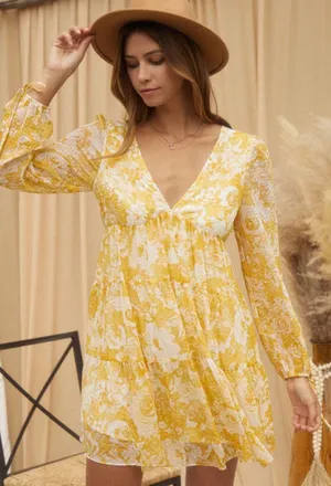 Flowy Floral Dress thumbnail 1