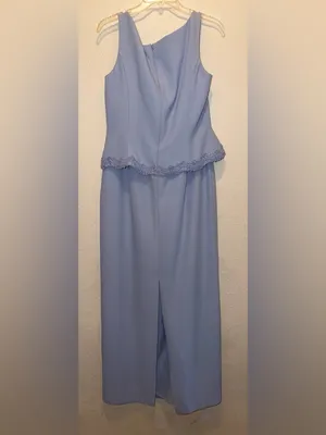 Michaelangelo Formal long Dress with floral embroidery thumbnail 2