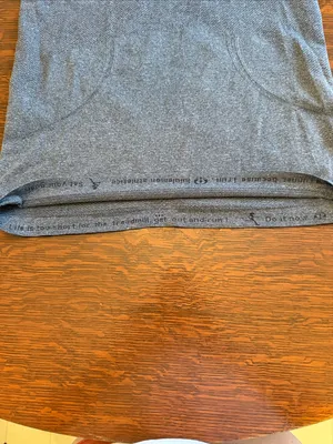 Lululemon Swiftly Tank Women's Gray Racerback Workout size 8 thumbnail 5