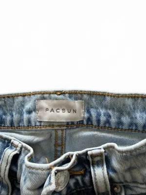 PacSun Women's Size‎ 22 Light Wash Stretch 90's Straight Leg Jeans thumbnail 4