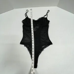 Victoria's Secret Black Bodysuit 34B -In‎ Bag. thumbnail 9