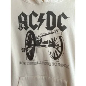 AC/DC For Those About To Rock Hoodie Women's‎ Small GUC thumbnail 3