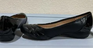 Simply Comfort Life Stride Black Slip On Wedges thumbnail 10