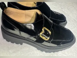 Sam Edelman Women's Lora Platform Lug Sole Monk Strap Loafers thumbnail 7