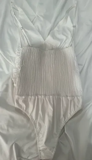 ZARA Bodysuit White thumbnail 4