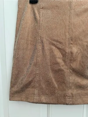 Free people Sparkle Metallic copper Mini Skirt thumbnail 7