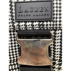 Lauren Ralph Lauren Women's Houndstooth Shoulder Bag Hand Bag SKU 6136 thumbnail 2