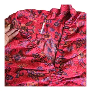 Free People I Got You Printed Blouse Size: S thumbnail 4