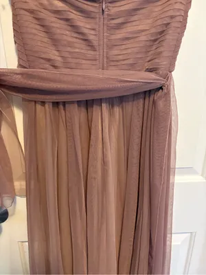 Birdy Grey Mauve tulle Maxi Dress wedding prom party small thumbnail 5