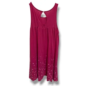 PINK Victoria's Secret Pink Star Print Babydoll Sleep Gown Nightgown Women's L thumbnail 4