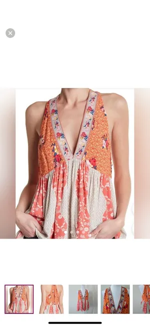 Free People Dream on Darlin’ tank NWOT thumbnail 5