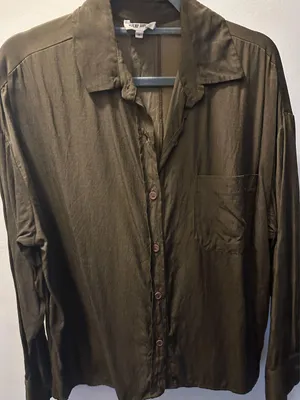 Djerf Avenue On The Go Shirt Mocha thumbnail 4