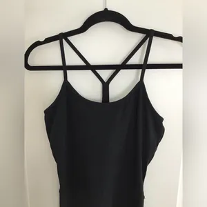 Splits59 Women Black Airweight‎ Jumpsuit Size L thumbnail 2