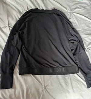 Nike Black Long Sleeve Dri-Fit Top thumbnail 4