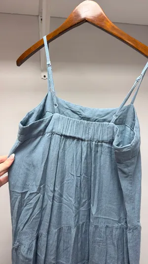 Spaghetti Strap Dress Blue Size M thumbnail 2