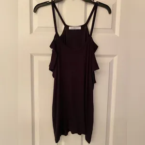 Daydreamer Women’s Black Spaghetti Strap Tank Top Size Medium thumbnail 2