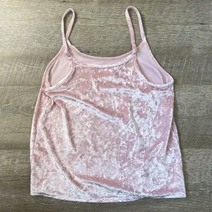 Juicy Couture Velvet Pink Tank Top Size Medium thumbnail 3