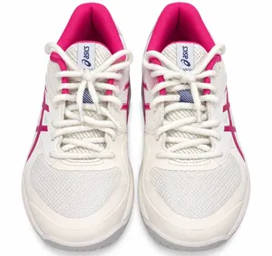 ASICS Women’s White & Pink Athletic Running Sneakers. Size: 6.5. thumbnail 1