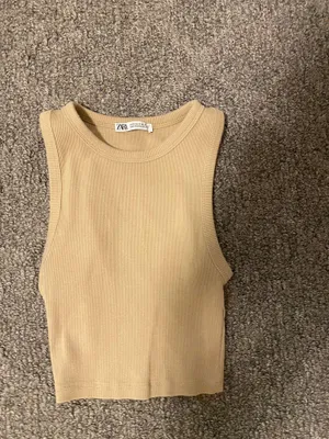 ZARA tan  tank thumbnail 1