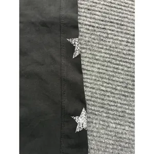 Tommy Hilfiger Sport Star Print Bike Shorts‎ High Rise 4 Way Stretch Black XS thumbnail 4
