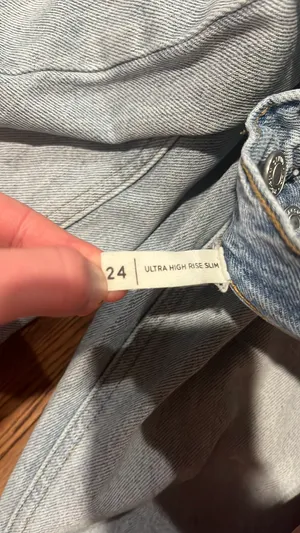 PacSun Jeans Ultra High-Rise Slim Light Wash thumbnail 4