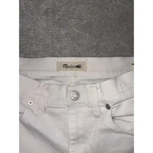 madewell‎ 9" high riser skinny jeans white 28 Spots On Back thumbnail 3