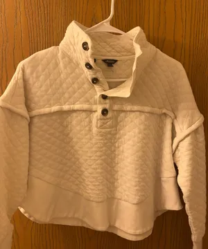 Buffalo Kloe Long Sleeve Quilted Pullover thumbnail 1