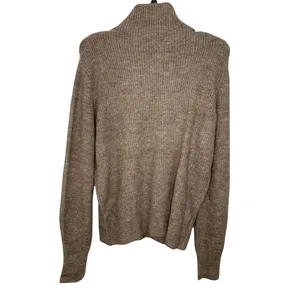 Max Studio Brown‎ Knit Mock Neck Soft Sweater Size Medium NEW thumbnail 4