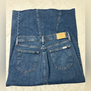 Levi's Blue Denim Skirt thumbnail 7