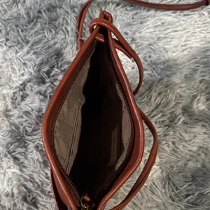 Margot Chestnut Leather Crossbody Bag thumbnail 5