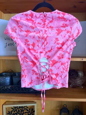 Peppermayo Cherry Blossom Floral Top Size 4 S New Soft Girl Romantic Festival thumbnail 4