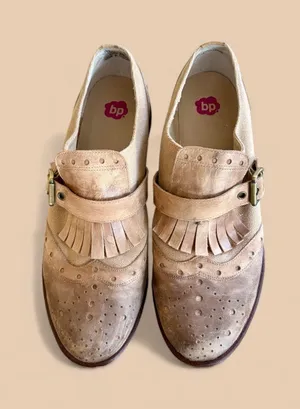 bp Nordstrom Oxford Tan Leather Shoe thumbnail 1