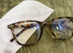 Anthropologie  Tortoise Shell Blue Light Glasses thumbnail 5