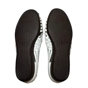 Softspots Trinidad Woven Leather White Huarache Flats Womens 6.5 Wide | New NWOT thumbnail 4