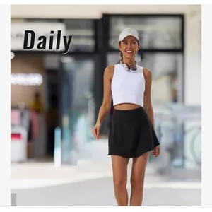 NEW Black Tennis Skirt with Shorts Athletic 2X thumbnail 9