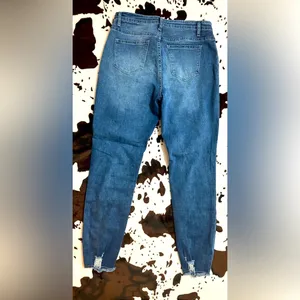 SheIn large jeans skinny distressed thumbnail 2
