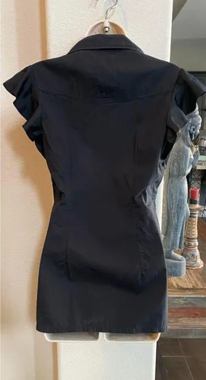 Pepe Jeans NWOT London funky blouse. Sz M thumbnail 4