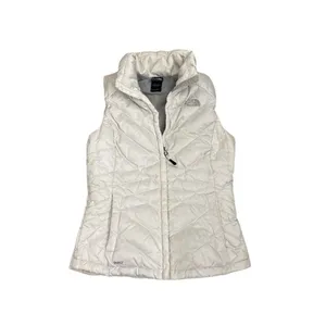The North Face Jacket Coat 550 White Down Puffer Vest Size Women's XS thumbnail 5