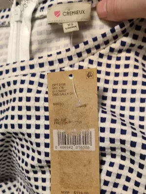 Cremieux Gingham Print Dress Size XS thumbnail 5
