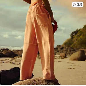 NWOT free people score board barrel pants thumbnail 3