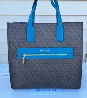 MK Kenly Large Logo Tote Bag - Lagoon thumbnail 1