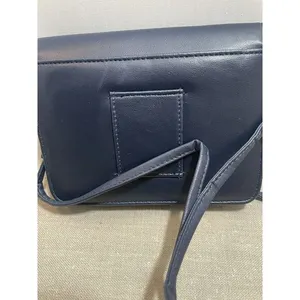 Buxton Crossbody Purse Convertible to‎ Belt Wallet Clutch Navy change purse, Key thumbnail 2