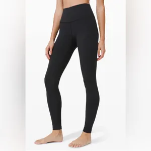 Lululemon Align High Rise Black Leggings Size 4 thumbnail 3